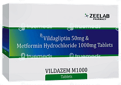 Vildazem M 1000 MG Tablet 10