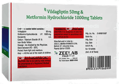 Vildazem M 1000 Tablet 10