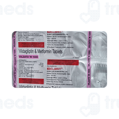 Vilzato M 1000 MG Tablet 15 Vilzato M 1000 MG Tablet 15