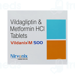 Vildanix M 500 Tablet 15 Vildanix M 500 Tablet 15