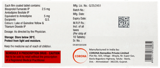 Bisobis A 2.5 Tablet 10