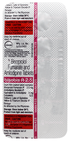 Bisobis A 2.5 Tablet 10