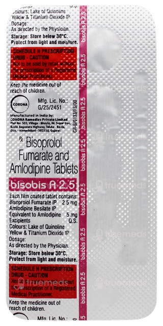 Bisobis A 2.5 Tablet 10