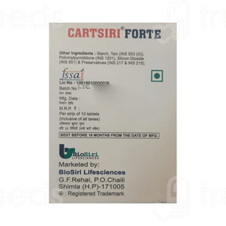 Cartsiri Forte Tablet 10