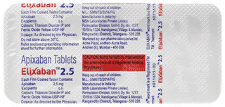 Elixaban 2.5 Tablet 10