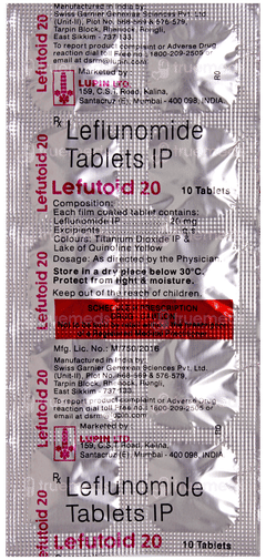 Lefutoid 20 Tablet 10