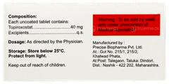 Topiroxo 40 Tablet 10 Topiroxo 40 Tablet 10