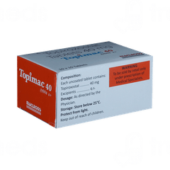 Topimac 40 MG Tablet 10