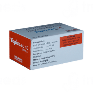 Topimac 40 MG Tablet 10