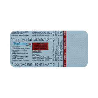 Topimac 40 MG Tablet 10