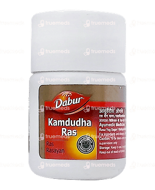 Dabur Kamdudha Ras Ras Rasayan Tablet 20