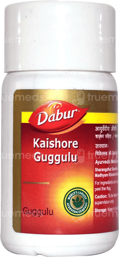 Dabur Kaishore Guggulu Tablet 60 Dabur Kaishore Guggulu Tablet 60