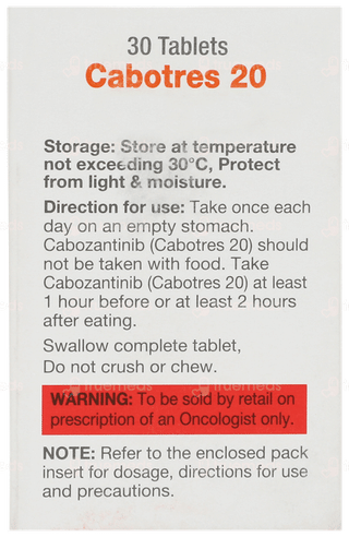 Cabotres 20 Tablet 30