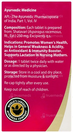 Dabur Shatavari Tablet 60 Dabur Shatavari Tablet 60