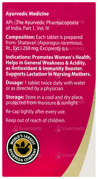 Dabur Shatavari Tablet 60