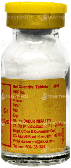 Dabur Vasant Kusumakar Ras With Gold & Pearl Tablet 30