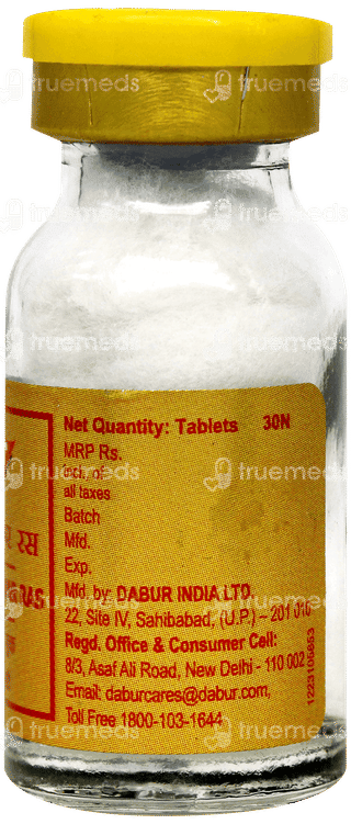 Dabur Vasant Kusumakar Ras With Gold & Pearl Tablet 30