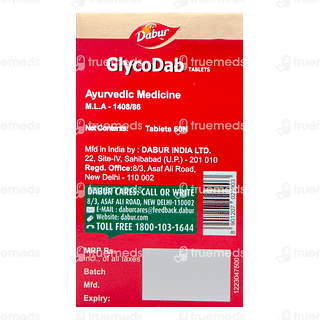 Dabur Glycodab Tablet 60