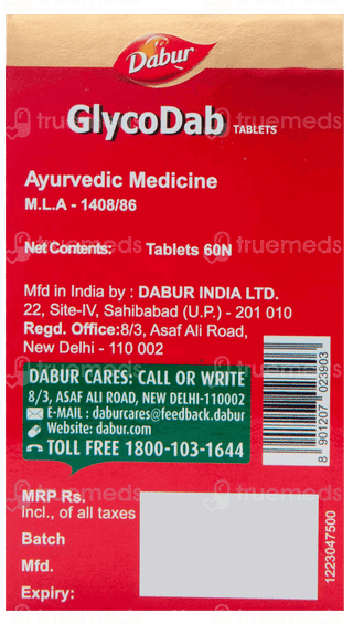Dabur Glycodab Tablet 60