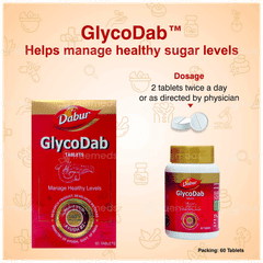 Dabur Glycodab Tablet 60