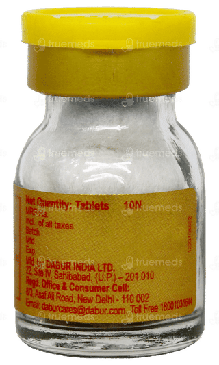 Dabur Vasant Kusumakar Ras With Gold And Pearl Tablet 10