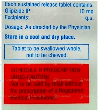 Glynase Xl 10 Tablet 10