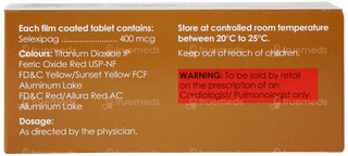Zexipag 400 Tablet 10
