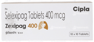 Zexipag 400 Tablet 10