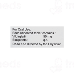 Happyglip 50 MG Tablet 15