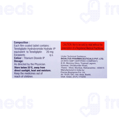 Eriglip 20 MG Tablet 10 Eriglip 20 MG Tablet 10