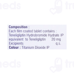 Eriglip 20 MG Tablet 10 Eriglip 20 MG Tablet 10