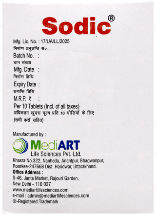 Sodic Tablet 10
