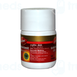 Dabur Pravalpanchamrit Ras With Moti Tablet 20