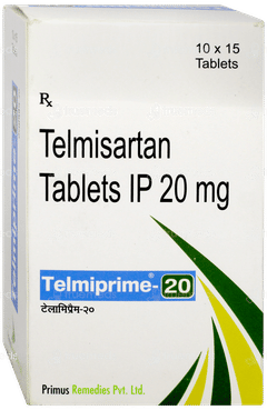 Telmiprime 20 Tablet 15