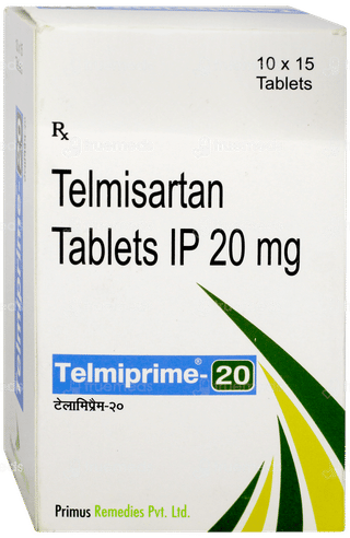 Telmiprime 20 Tablet 15