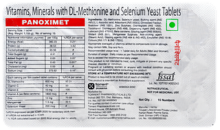 Panoximet Tablet 15