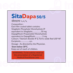 Sitadapa 50/5 Tablet 10