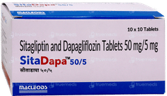 Sitadapa 50/5 Tablet 10 Sitadapa 50/5 Tablet 10