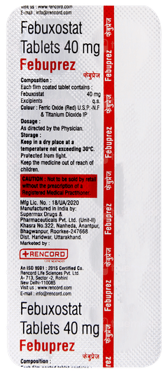 Febuprez Tablet 10 Febuprez Tablet 10