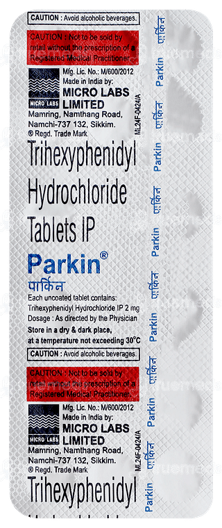 Parkin Tablet 15