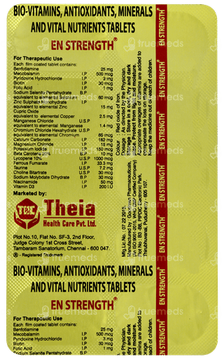 En Strength Tablet 10