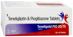 Teneligold Pio 20/15 Tablet 10 Teneligold Pio 20/15 Tablet 10