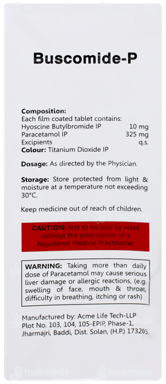 Buscomide P Tablet 10