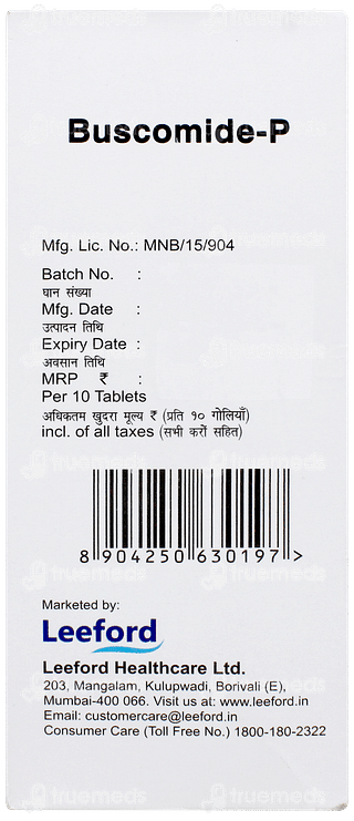 Buscomide P Tablet 10