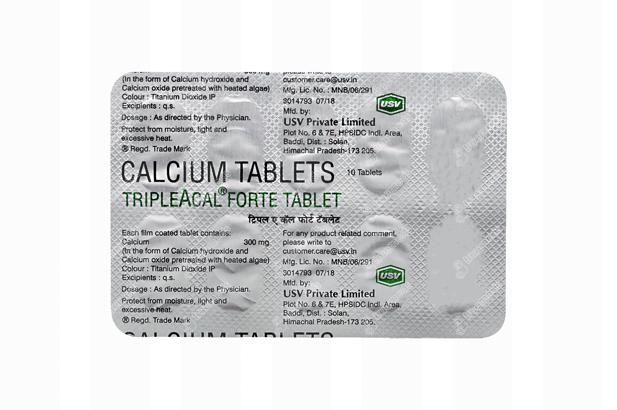 Tripleacal Forte Tablet 10 Uses, Side Effects, Dosage, Price Truemeds