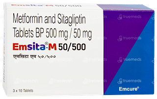 Emsita M 50/500 Tablet 10