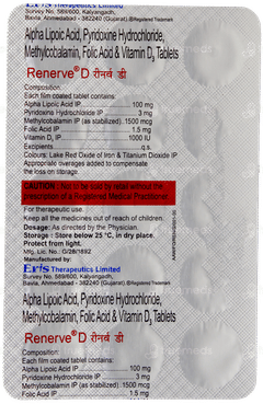 Renerve D Tablet 15 Renerve D Tablet 15