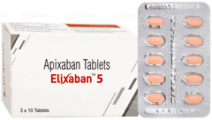 Elixaban 5 Tablet 10 Elixaban 5 Tablet 10