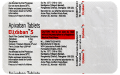 Elixaban 5 Tablet 10 Elixaban 5 Tablet 10