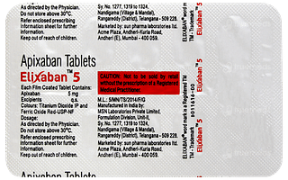 Elixaban 5 Tablet 10